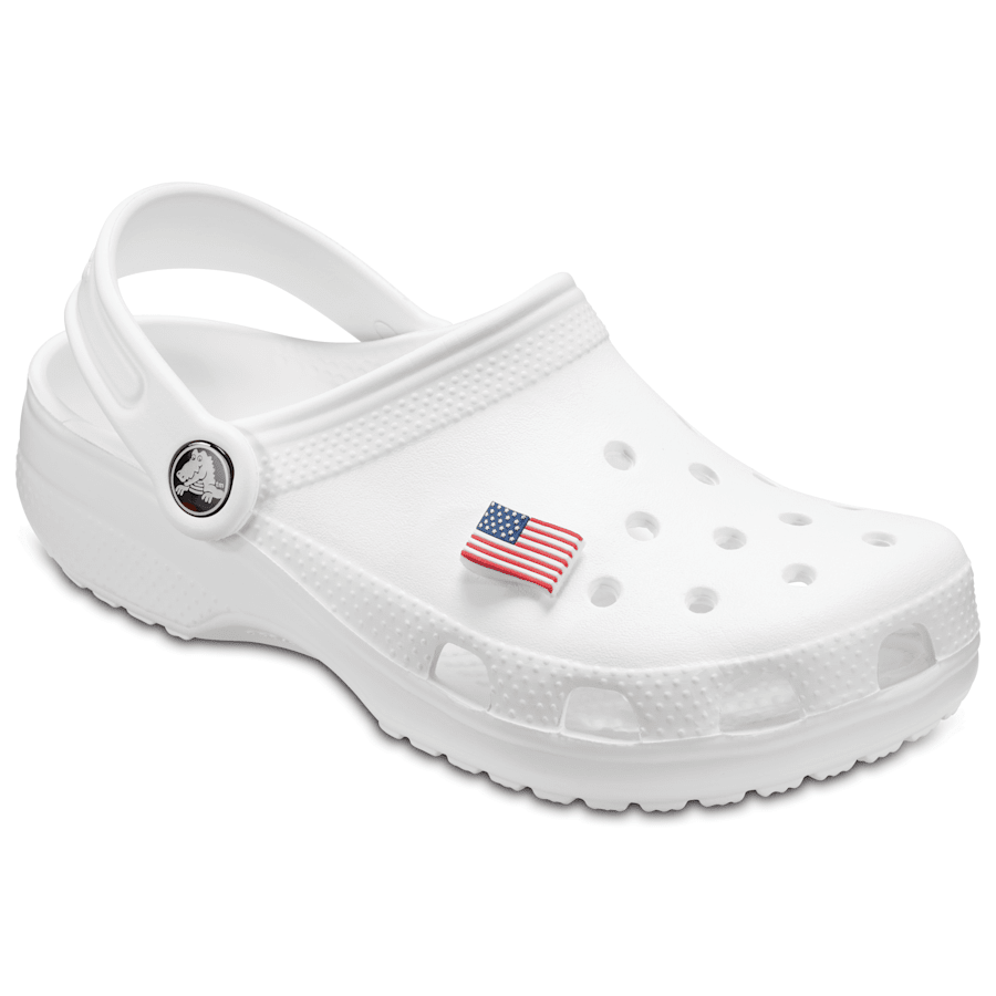 Crocs Signature | American Flag Jibbitz Shoe Charm