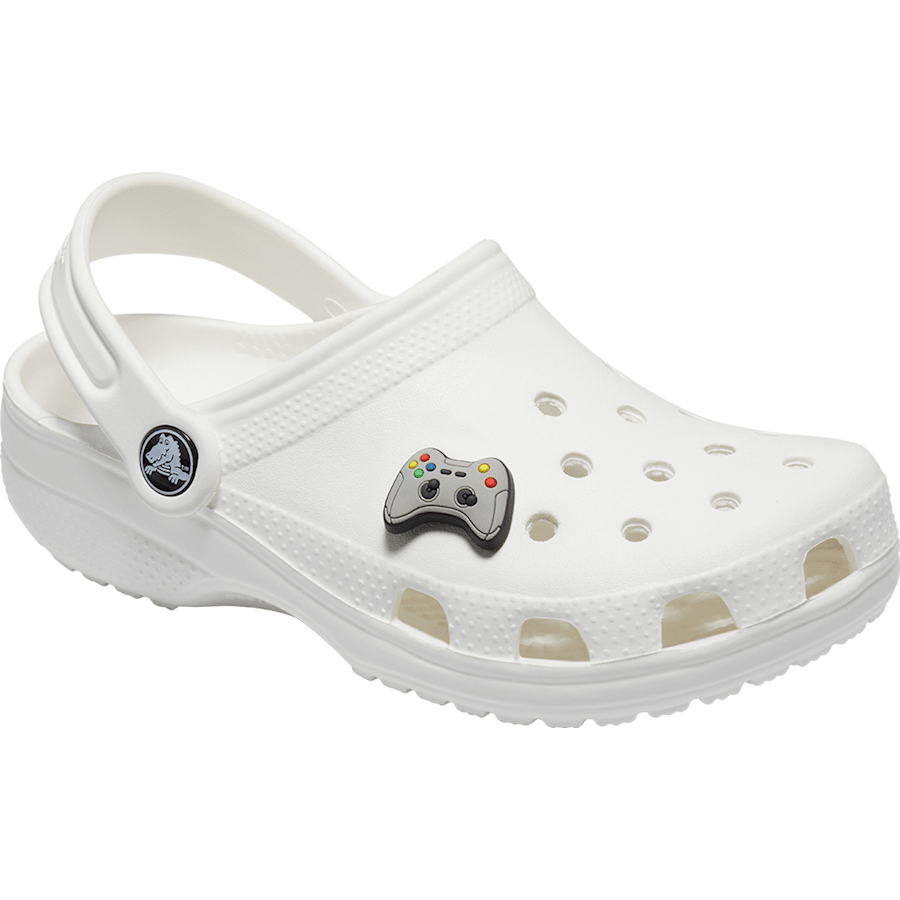 Crocs Exclusive | Grey Game Controller Jibbitz Shoe Charm