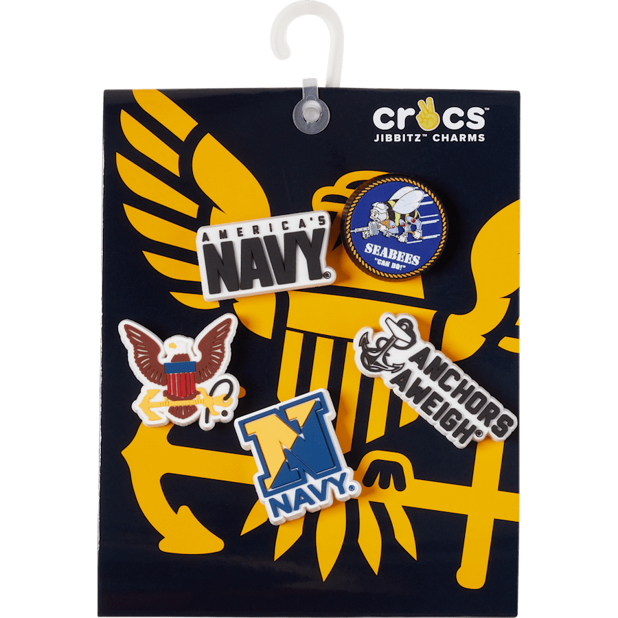 Crocs Signature | Armed Forces US Navy 5Pck Jibbitz Shoe Charm