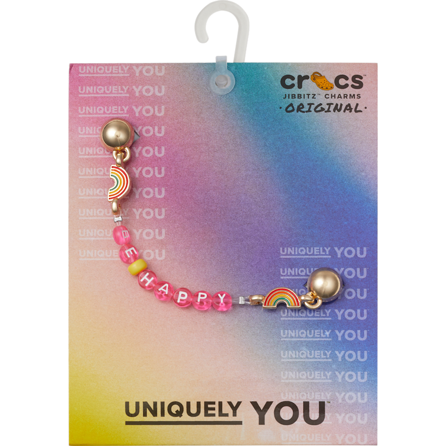 Crocs Customer Favorite | Be Happy Chain Jibbitz™ charms