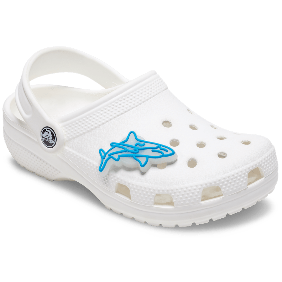 Crocs Classic | Lights Up Shark Jibbitz™ charms