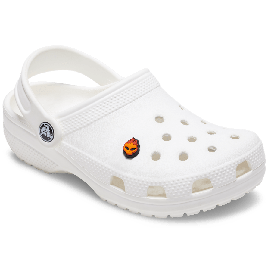 Crocs Great Value | Flaming Skull Jibbitz™ charms