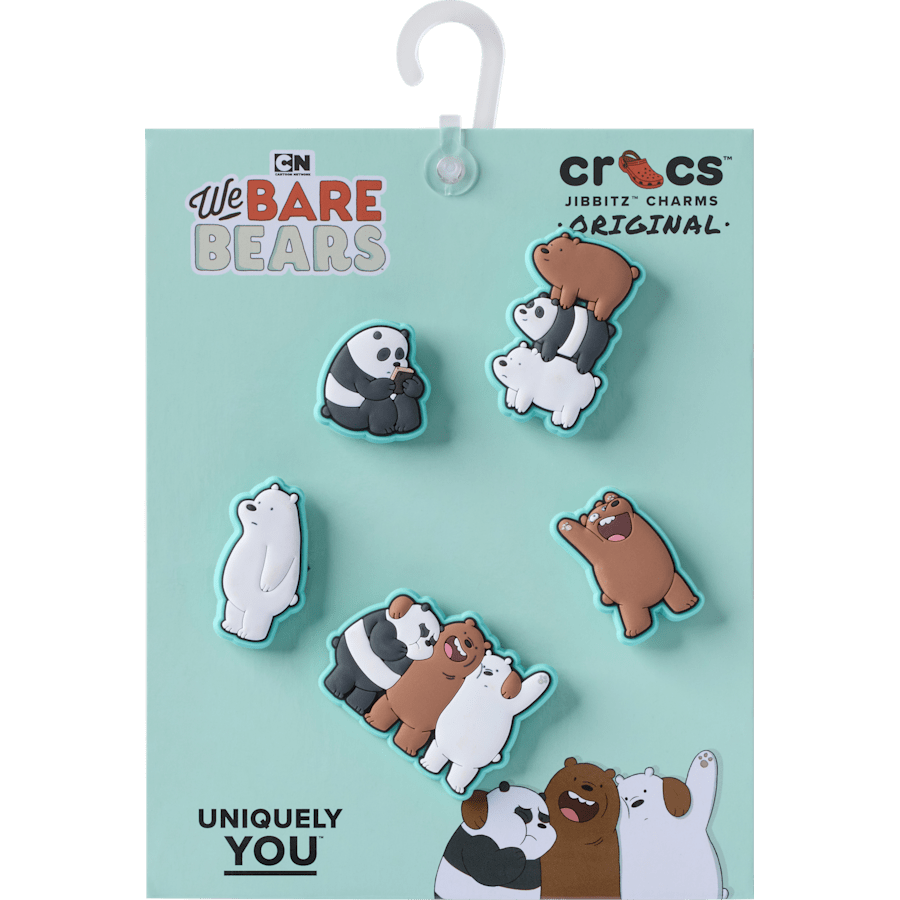 Crocs Recommended | We Bare Bears 5 Pack Jibbitz™ charms