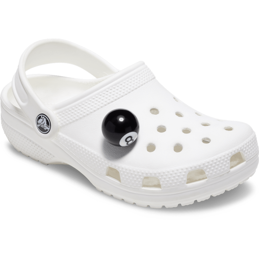 Crocs Classic | 3D Pool Eight Ball Jibbitz™ charms