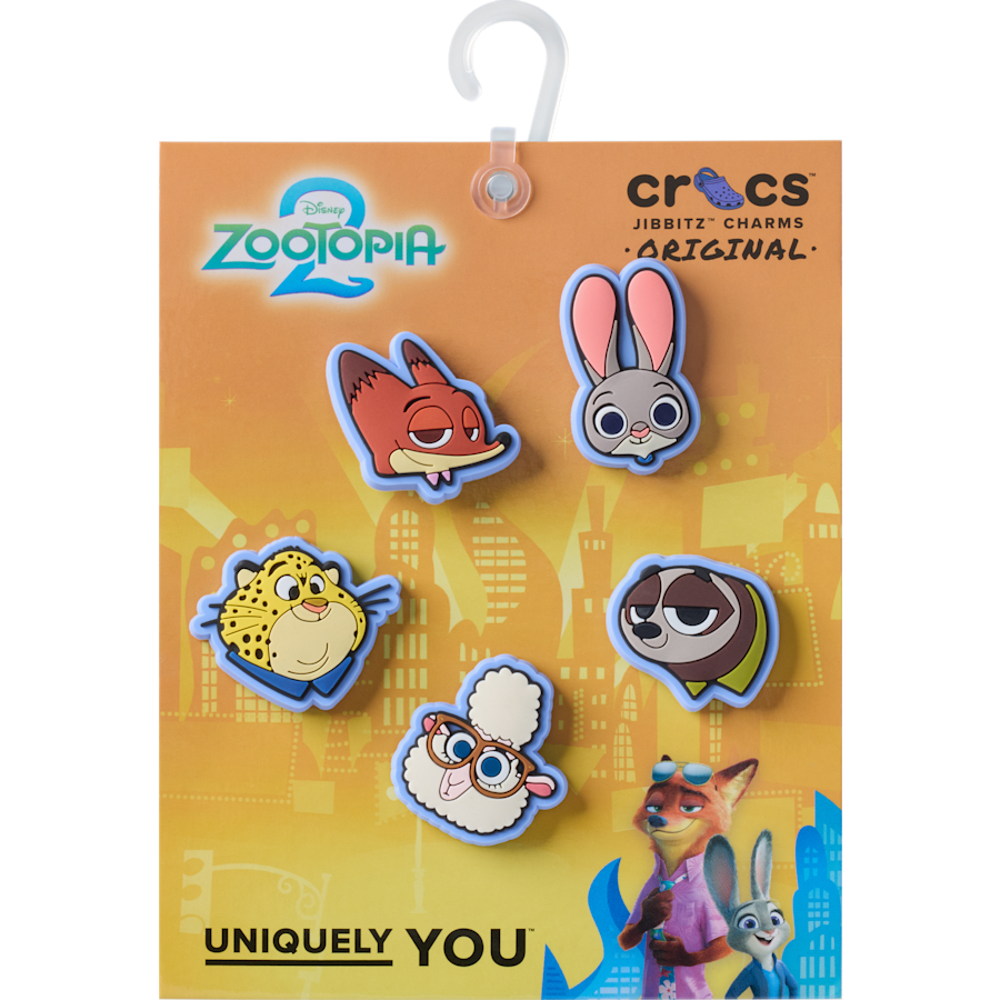 Crocs Popular | b'Disney Zootopia 2 5 Pack Jibbitz Shoe Charm'