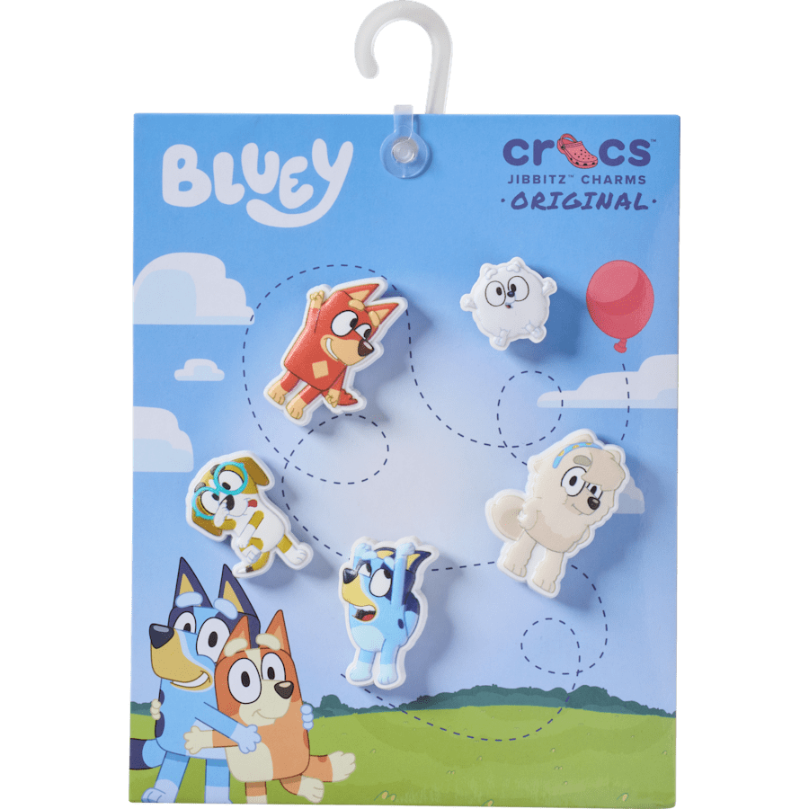 Crocs Everyday | Bluey 5 Pack Jibbitz Shoe Charm