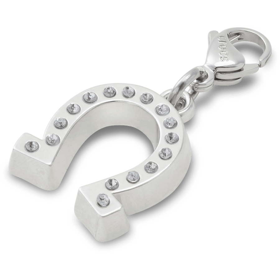 Crocs New | Lucky Silver Horseshoe Charm Jibbitz charm