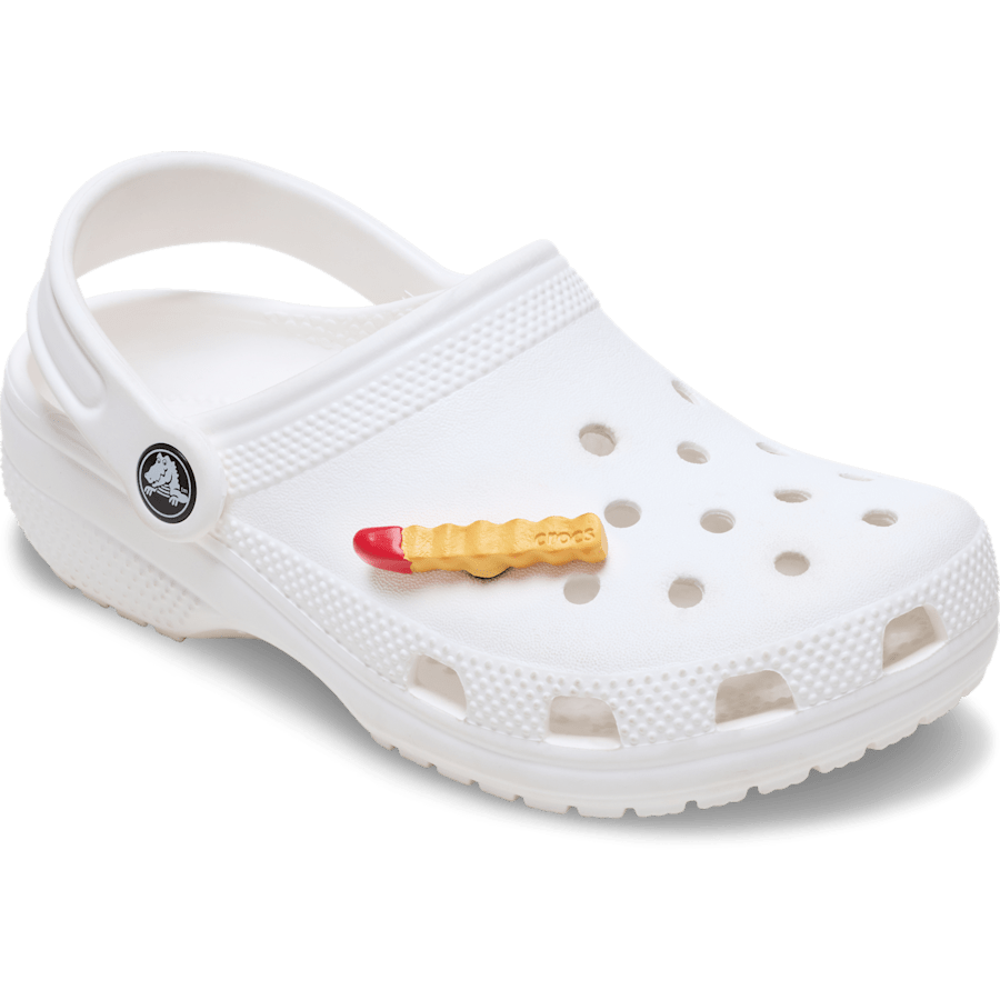 Crocs Hot Sale | French Fry Dipped in Ketchup Jibbitz™ charms