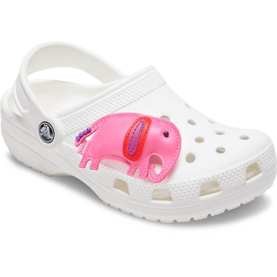 Crocs Essential | Faux Leather Elephant Jibbitz™ charms