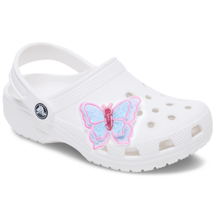 Crocs Smart Buy | Mesh Sequin Butterfly Jibbitz™ charms