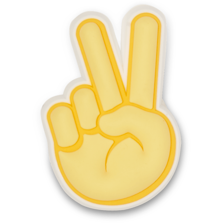 Crocs Popular | Peace Hand Sign Jibbitz Shoe Charm