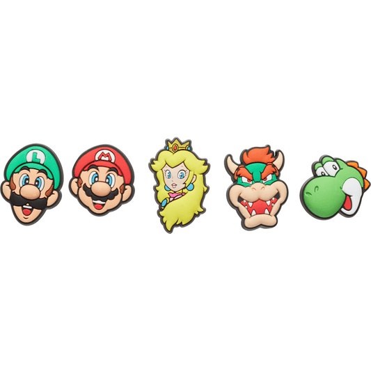 Crocs Best Seller | Super Mario™ 5-Pack Jibbitz Shoe Charm