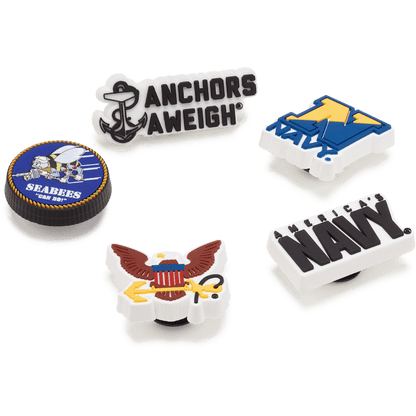 Crocs Signature | Armed Forces US Navy 5Pck Jibbitz Shoe Charm