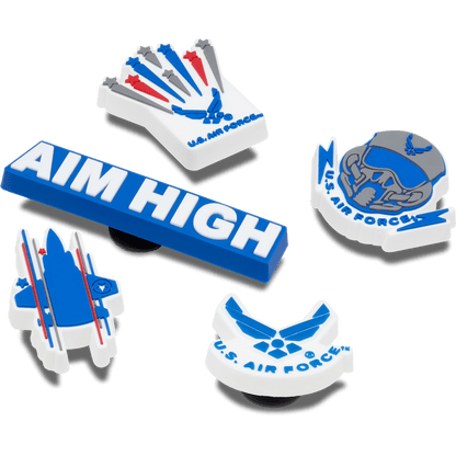 Crocs Premium | Armed Forces US Air Force 5Pck Jibbitz Shoe Charm