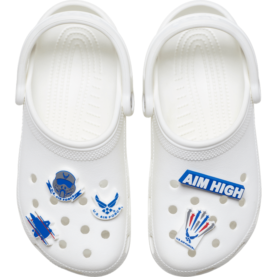 Crocs Premium | Armed Forces US Air Force 5Pck Jibbitz Shoe Charm