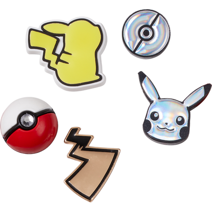 Crocs Exclusive | Elevated Pokemon 5 Pack Jibbitz Shoe Charm