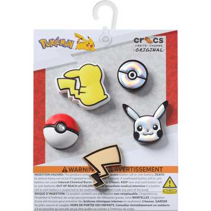 Crocs Exclusive | Elevated Pokemon 5 Pack Jibbitz Shoe Charm