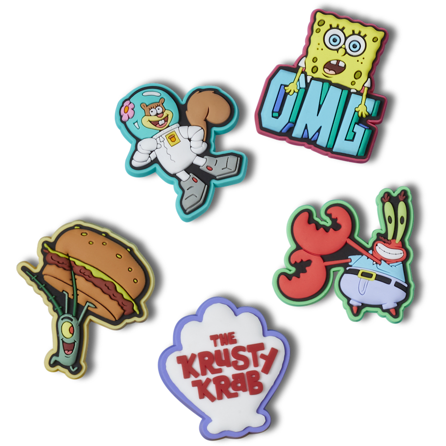 Crocs Best Price | SpongeBob 5 Pack Jibbitz™ charms