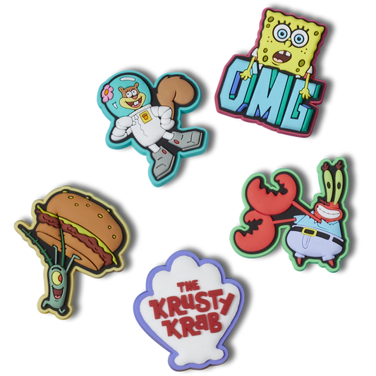 Crocs Best Price | SpongeBob 5 Pack Jibbitz™ charms
