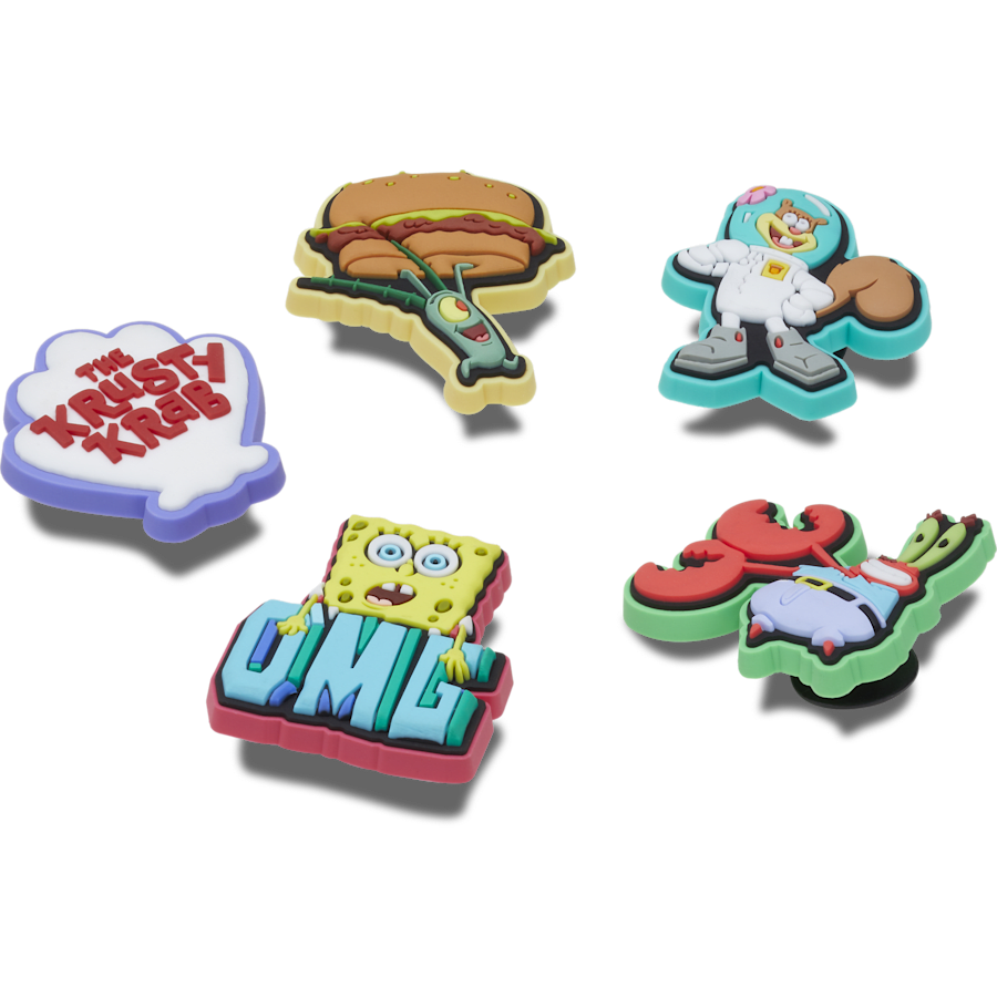 Crocs Best Price | SpongeBob 5 Pack Jibbitz™ charms