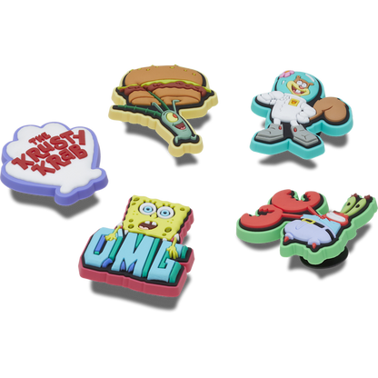 Crocs Best Price | SpongeBob 5 Pack Jibbitz™ charms