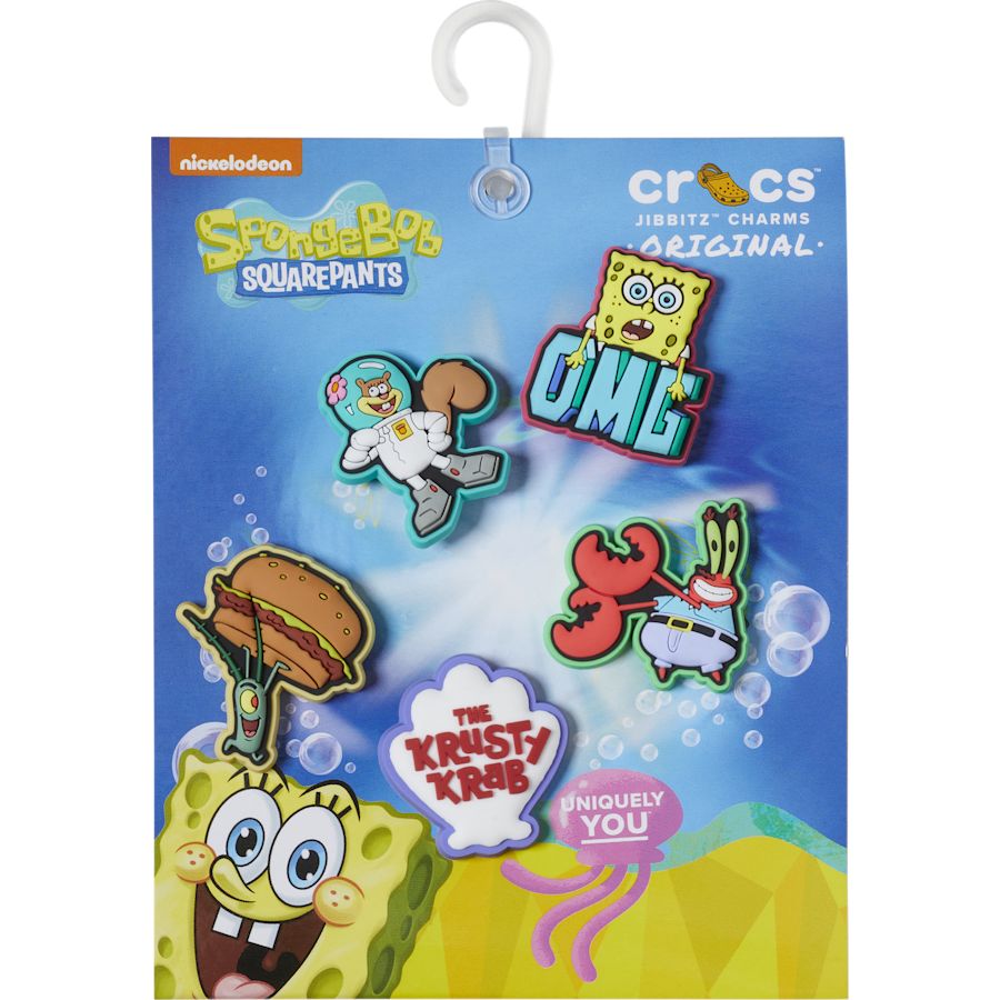 Crocs Best Price | SpongeBob 5 Pack Jibbitz™ charms