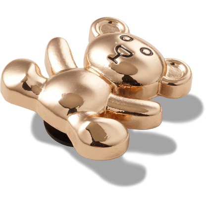 Crocs Smart Buy | Gold Teddy Bear Jibbitz Shoe Charm