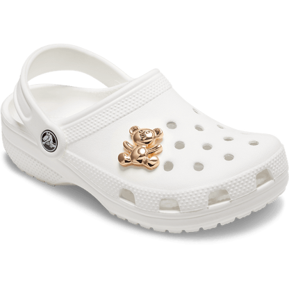 Crocs Smart Buy | Gold Teddy Bear Jibbitz Shoe Charm
