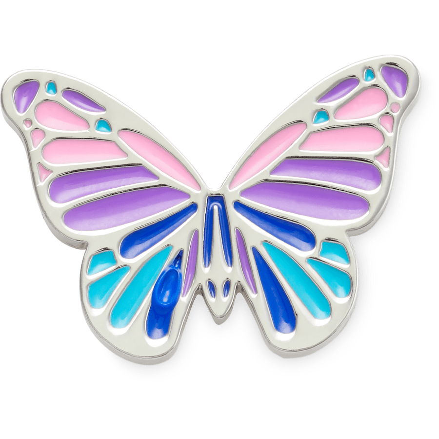 Crocs Customer Favorite | Multi Purple Butterfly Jibbitz Shoe Charm