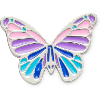 Crocs Customer Favorite | Multi Purple Butterfly Jibbitz Shoe Charm