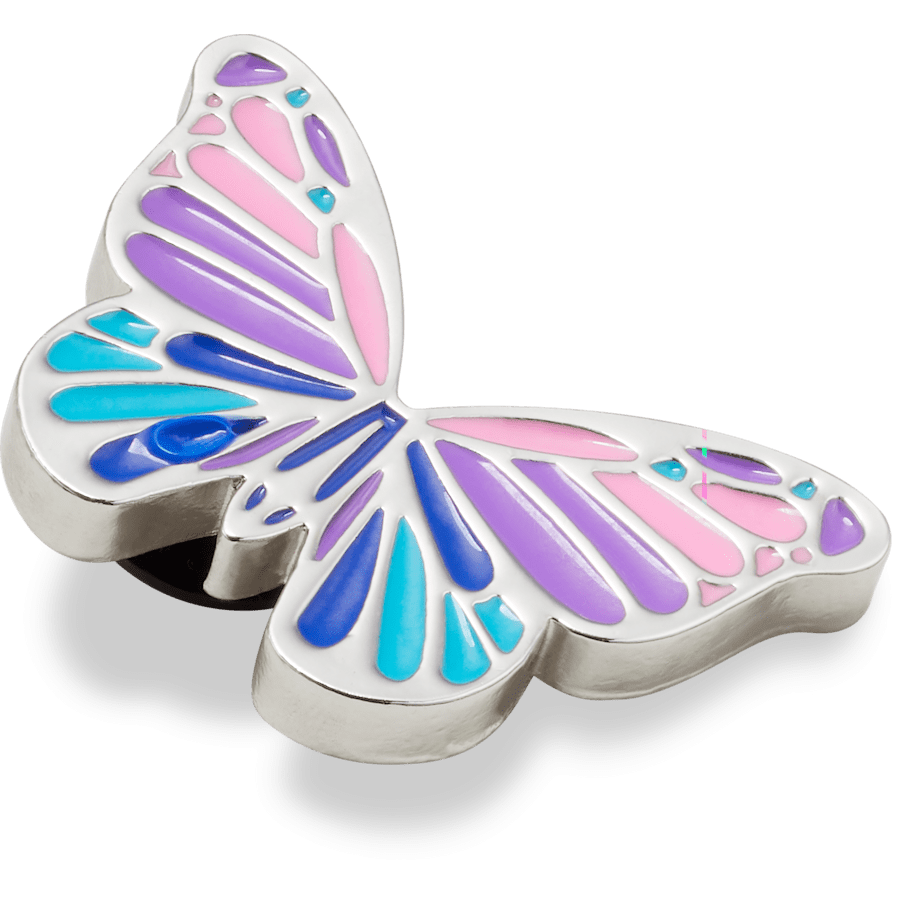 Crocs Customer Favorite | Multi Purple Butterfly Jibbitz Shoe Charm