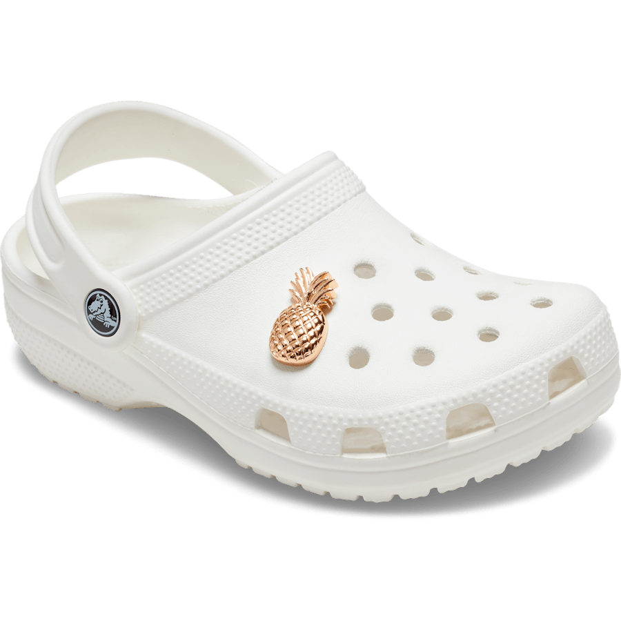 Crocs Exclusive | Gold Pineapple Jibbitz Shoe Charm
