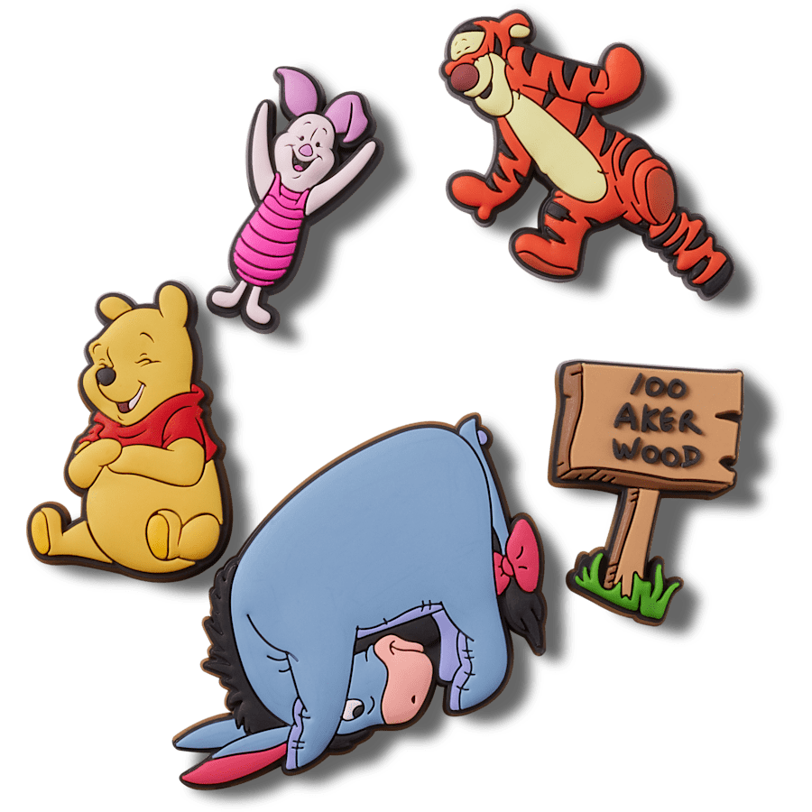 Crocs Hot Sale | Winnie The Pooh 5 Pack Jibbitz™ charms
