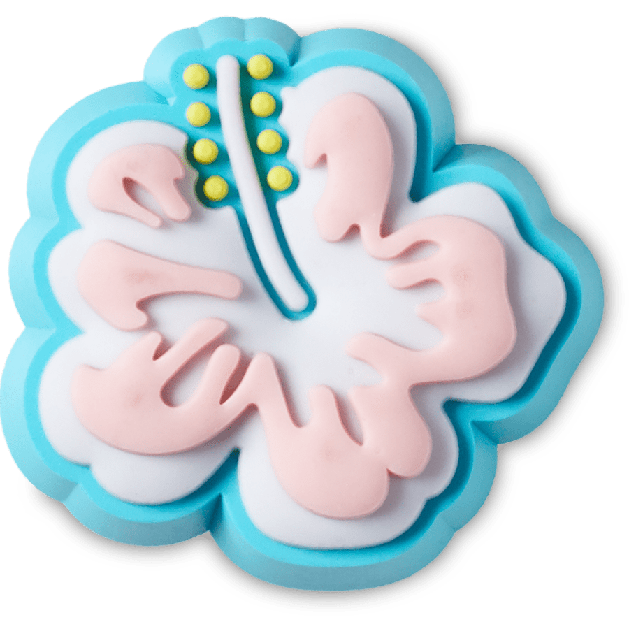 Crocs Top Pick | Blue Hibiscus Jibbitz™ charms