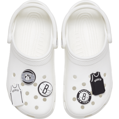 Crocs Signature | NBA Brooklyn Nets 5 Pack Jibbitz™ charms