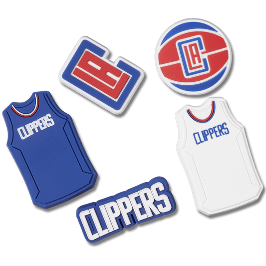Crocs Recommended | NBA Los Angeles Clippers 5 Pack Jibbitz™ charms