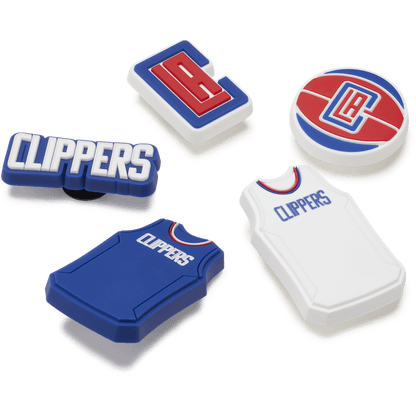 Crocs Recommended | NBA Los Angeles Clippers 5 Pack Jibbitz™ charms