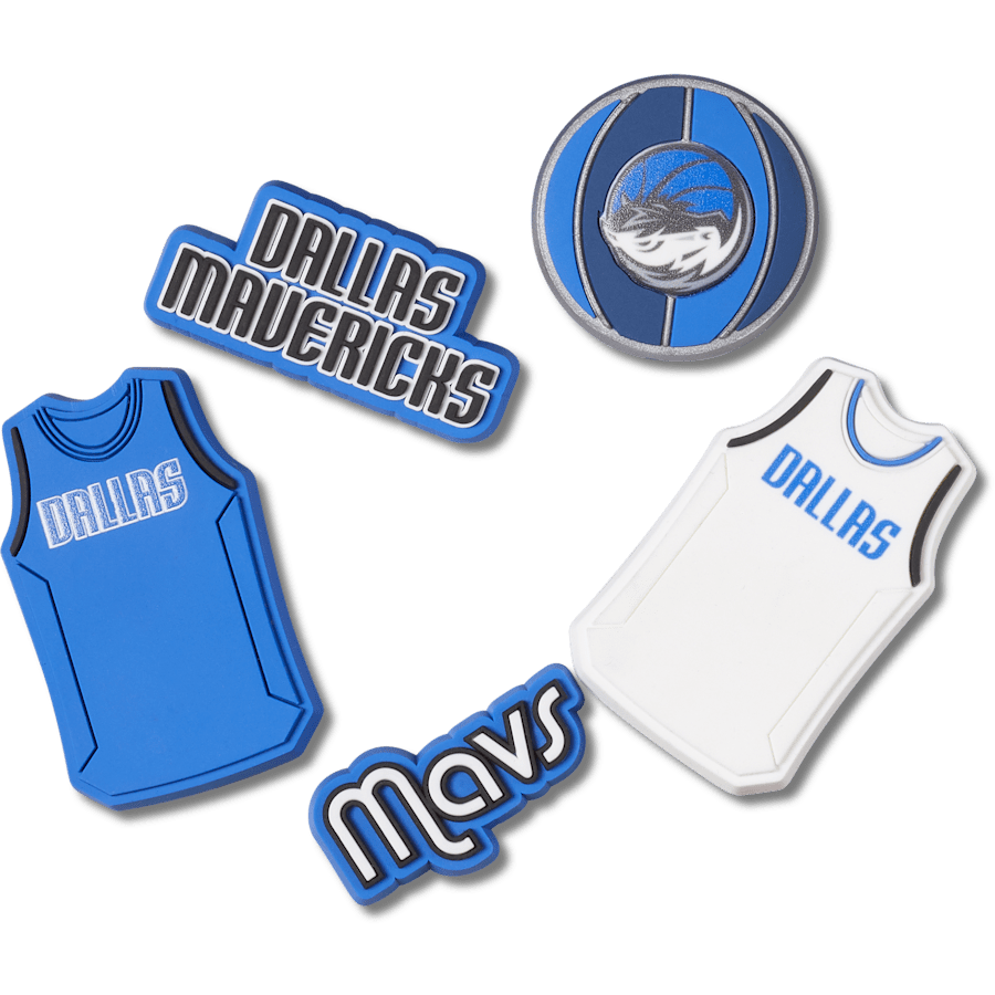 Crocs New | NBA Dallas Mavericks 5 Pack Jibbitz™ charms