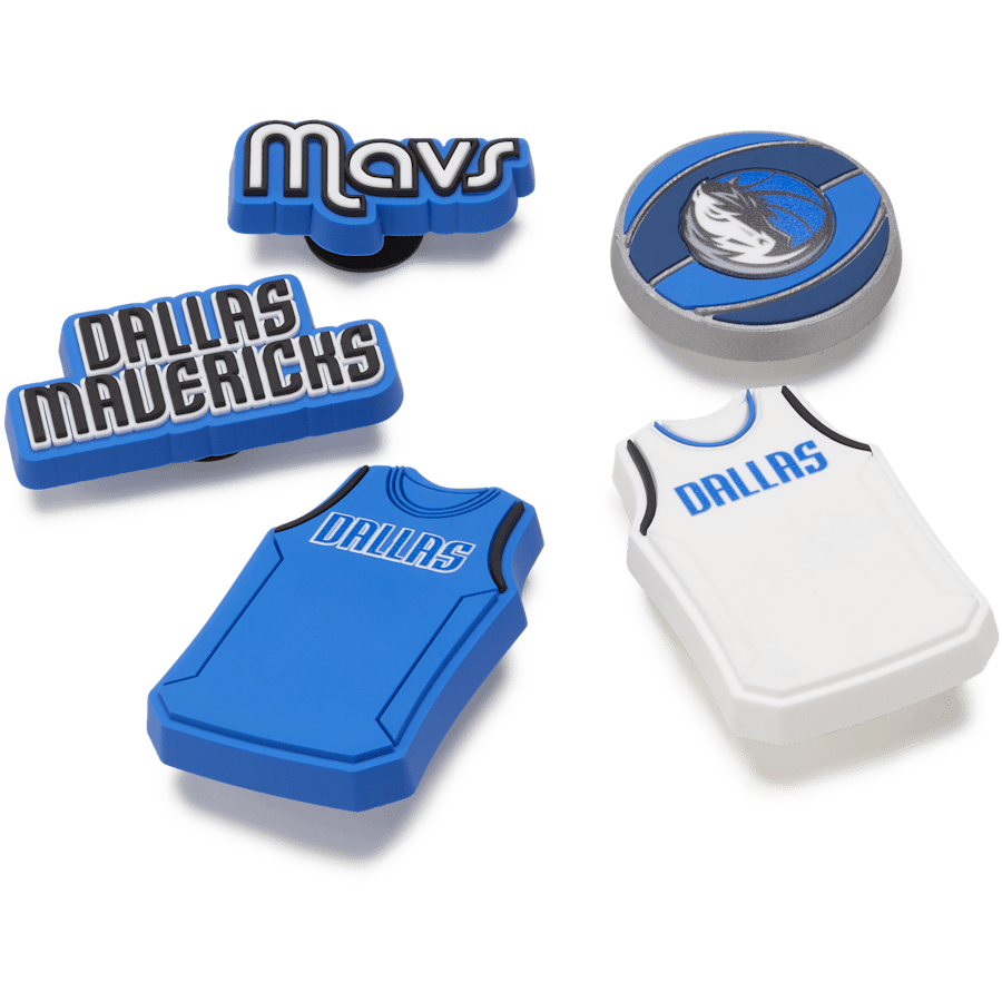 Crocs New | NBA Dallas Mavericks 5 Pack Jibbitz™ charms