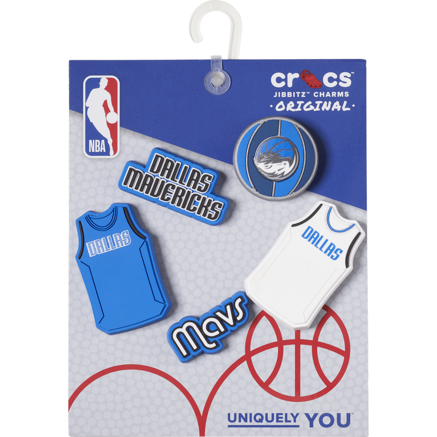 Crocs New | NBA Dallas Mavericks 5 Pack Jibbitz™ charms