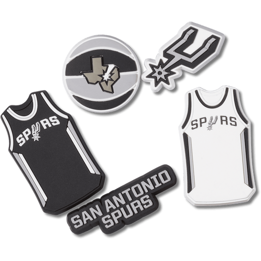 Crocs Premium | NBA San Antonio Spurs 5 Pack Jibbitz™ charms