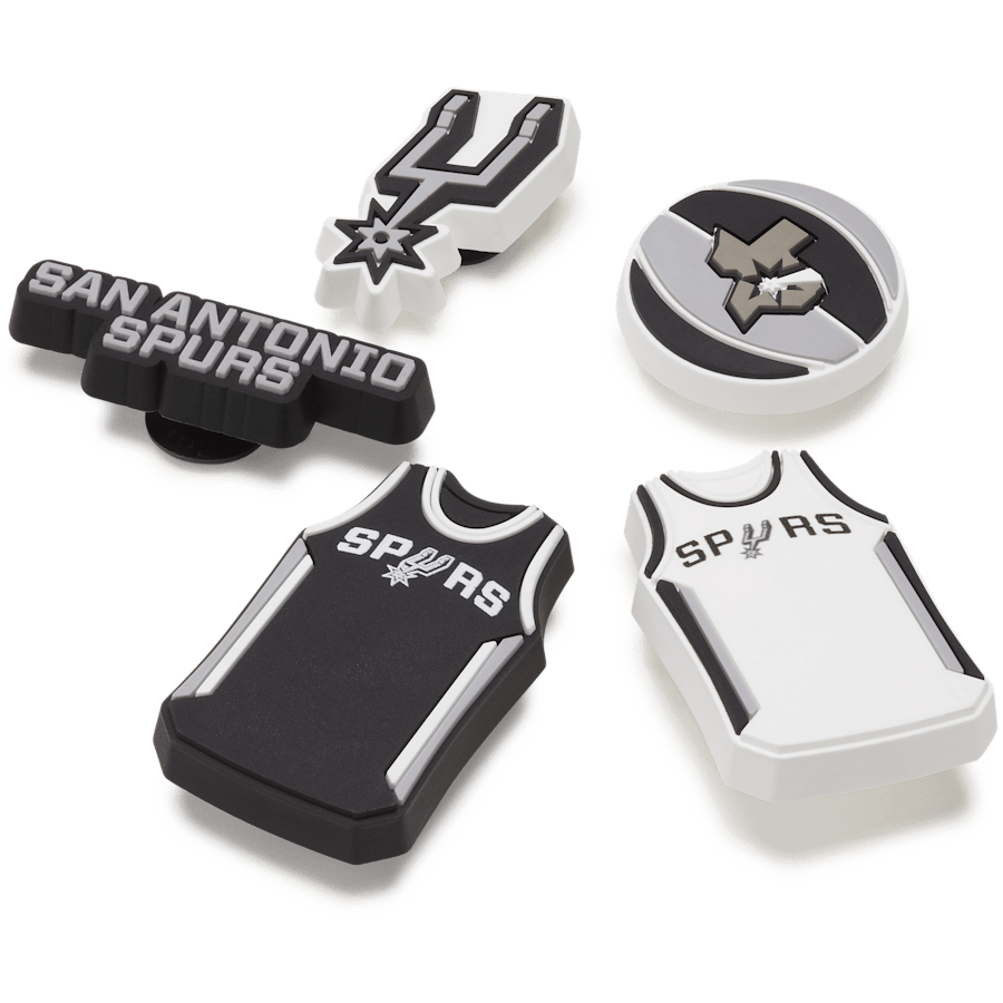 Crocs Premium | NBA San Antonio Spurs 5 Pack Jibbitz™ charms