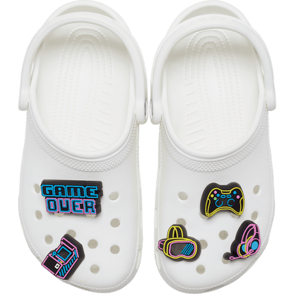 Crocs Essential | Lights Up Neon Gamer 5 Pack Jibbitz™ charms