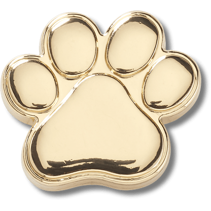 Crocs Great Value | Gold Dog Paw Jibbitz™ charms