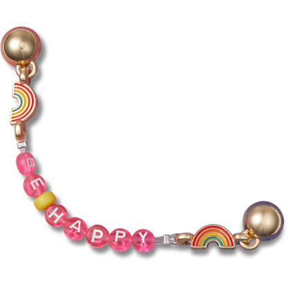 Crocs Customer Favorite | Be Happy Chain Jibbitz™ charms
