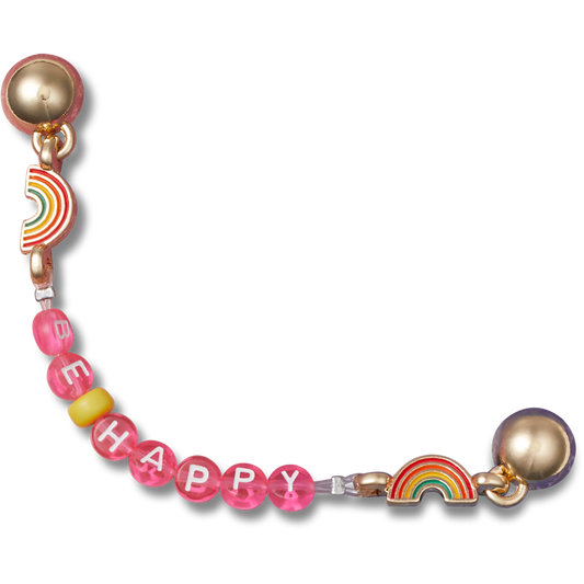 Crocs Customer Favorite | Be Happy Chain Jibbitz™ charms