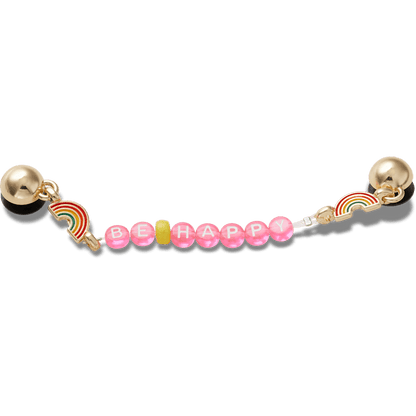 Crocs Customer Favorite | Be Happy Chain Jibbitz™ charms