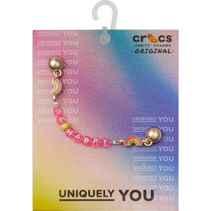 Crocs Customer Favorite | Be Happy Chain Jibbitz™ charms