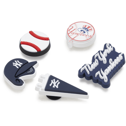 Crocs Quality | MLB New York Yankees 5 Pack Jibbitz™ charms