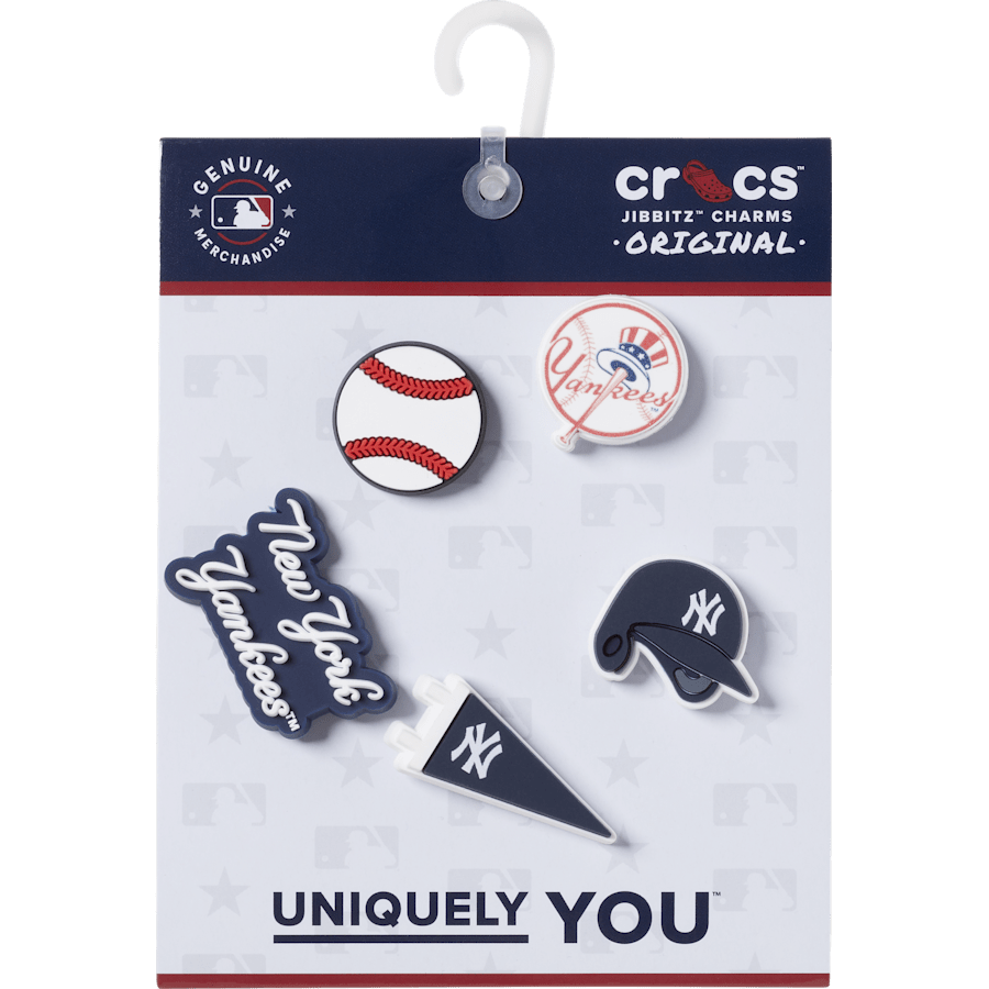 Crocs Quality | MLB New York Yankees 5 Pack Jibbitz™ charms